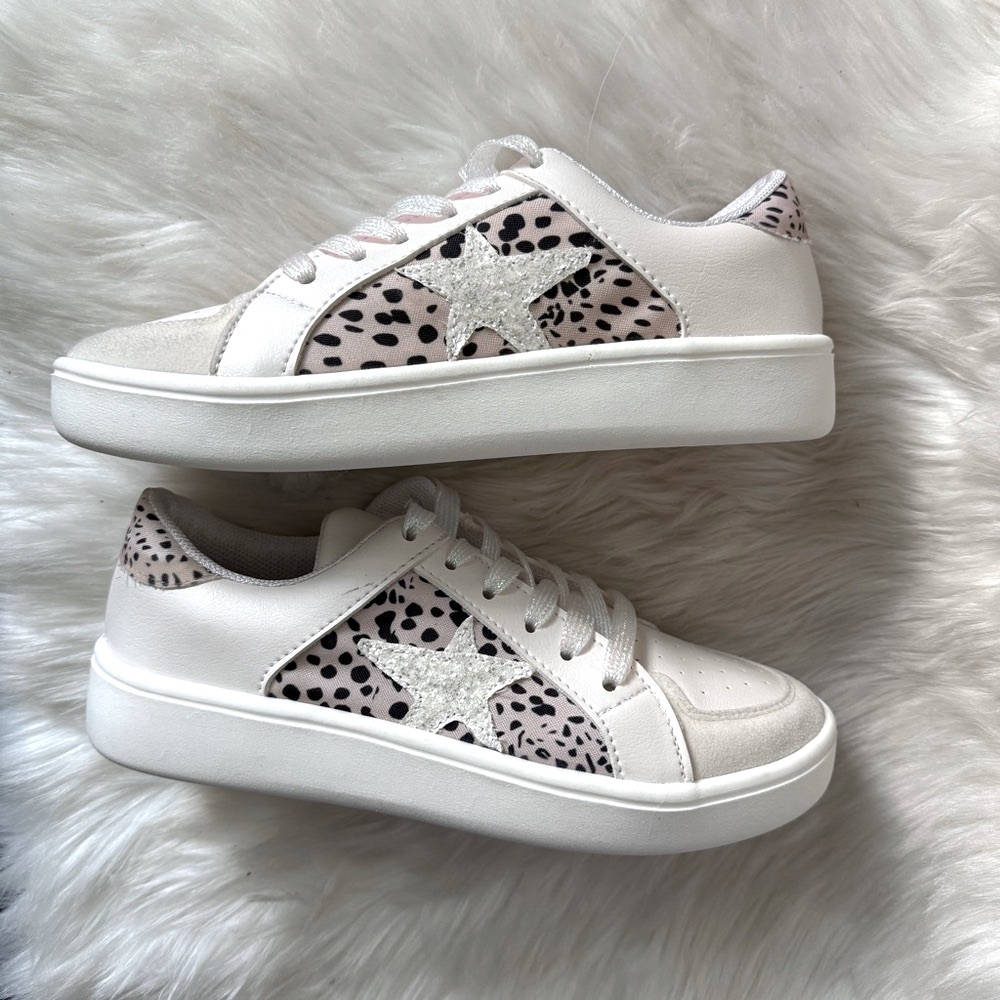 NWOT Leopard Print Women's Sneakers